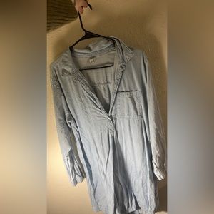Old Navy size extra large jean dress (needs to be ironed lol)